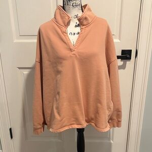 L. L.Bean Light coral Pullover Sweatshirt